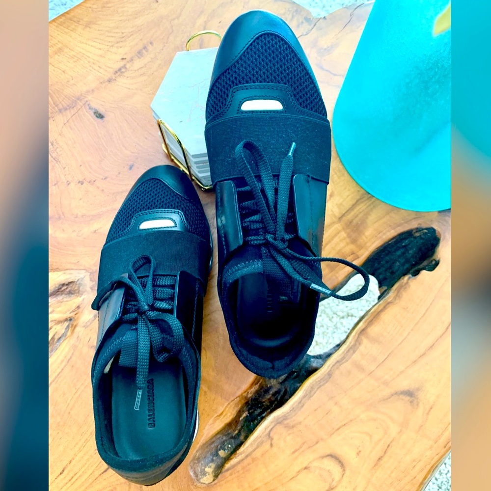 Authentic Balenciaga Race Runner Sneakers Size 36